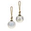 Premier-Silver-Lattice-Ribbed-Glass-Bauble