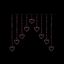 Premier-FlexiBrights-Heart-V-Curtain-258-LEDs-Rainbow