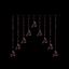 Premier-FlexiBrights-Reindeer--V-Curtain-276-LEDs-Rainbow