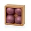 Premier-4-Piece-Plum-Glitter-Shatterproof-Baubles