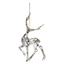 Premier-Silver-Reindeer-Hanging-Decoration