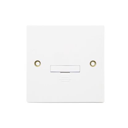Securlec-Square-1-Gang-Unswitched-Fused-Spur