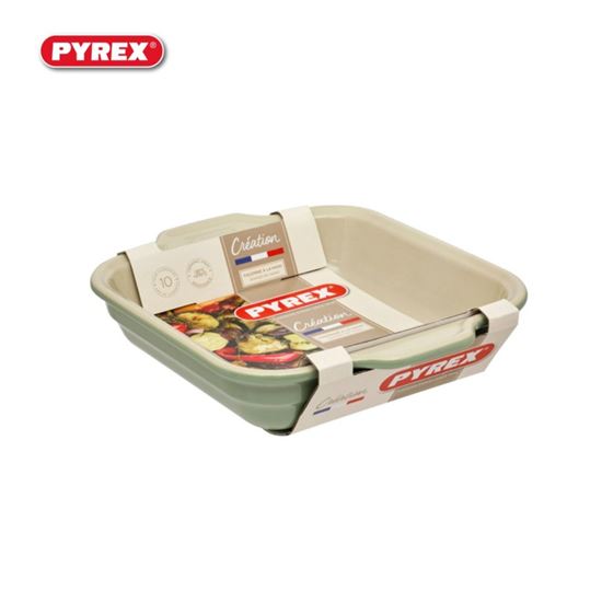 Pyrex-Square-Roaster-Green-Sage
