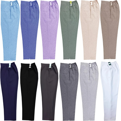 Picture of Womens Half Elasticated Trousers