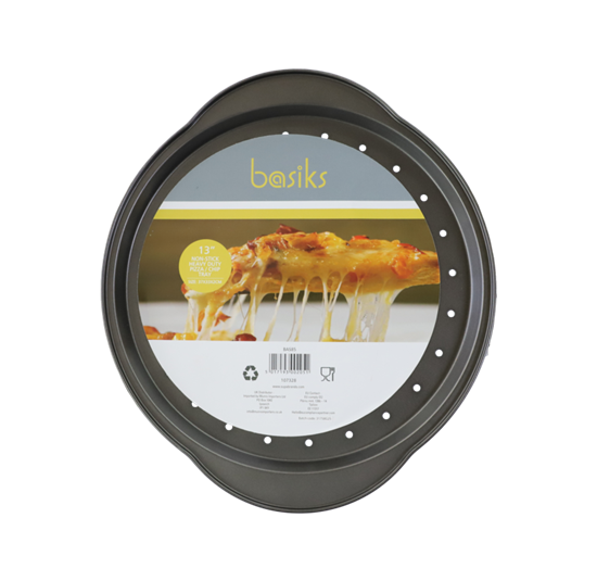 Basiks-Non-Stick-Heavy-Duty-Pizza--Chip-Tray