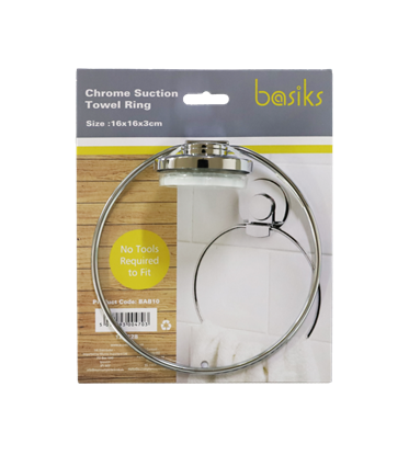 Basiks-Suction-Towel-Ring