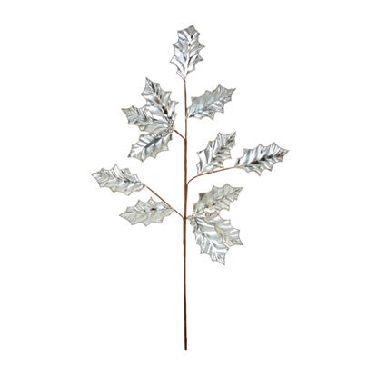 Premier-Silver-Metallic-Holly--Berry-Stem