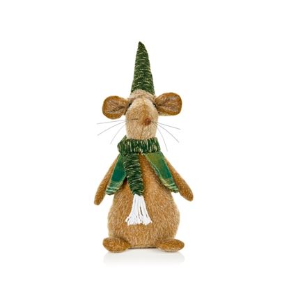 Premier-Plush-Sitting-Christmas-Mouse