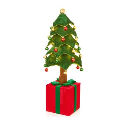 Premier-Battery-Operated-Lit-Xmas-Tree-With-LED-Lights