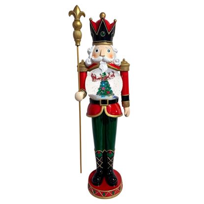 Premier-Lit-Nutcracker-Snow-Blower