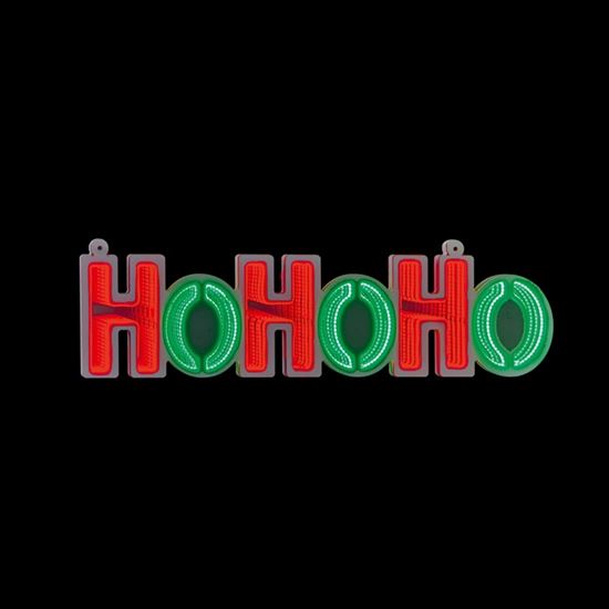 Premier-Ho-Ho-Ho-Infinity-Sign-Red--Green-LEDs