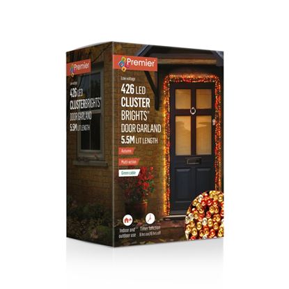 Premier-426-LED-Lit-Door-Cluster-Garland