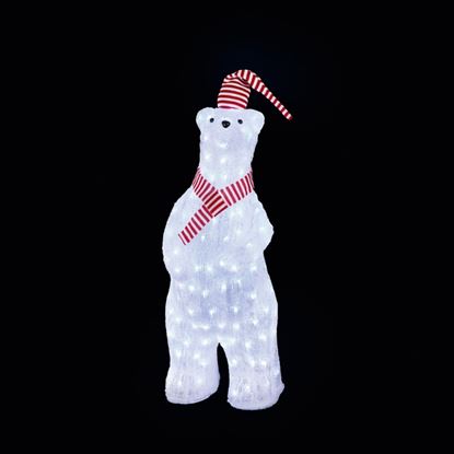 Premier-Hat--Scarf-Snowman-Bear-160-LED