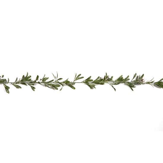 Premier-Mistletoe-Garland-With-White-Berries