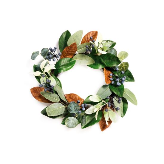 Premier-Natural-Darks-Magnolia-Wreath