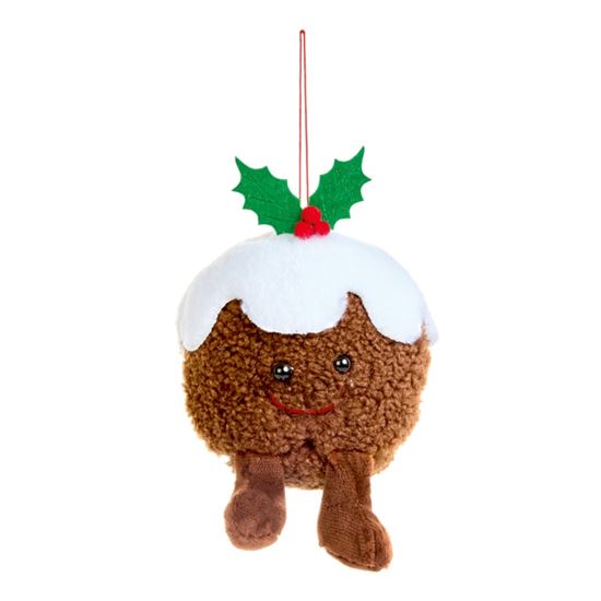 Premier-Plush-Pudding-Character-Hanging-Decoration