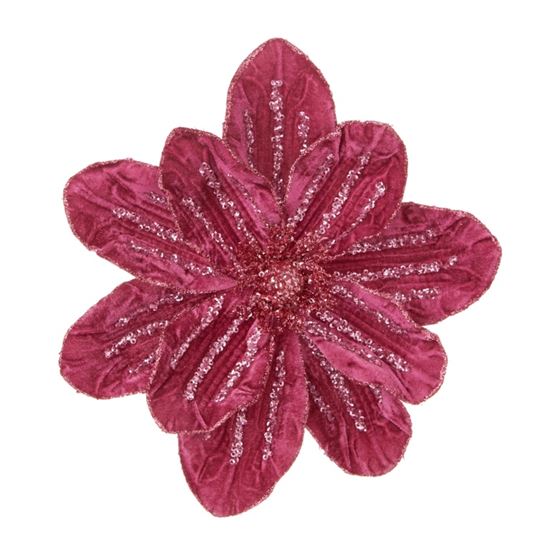 Premier-Plum-Berry-Velour-Magnolia-Clip-On
