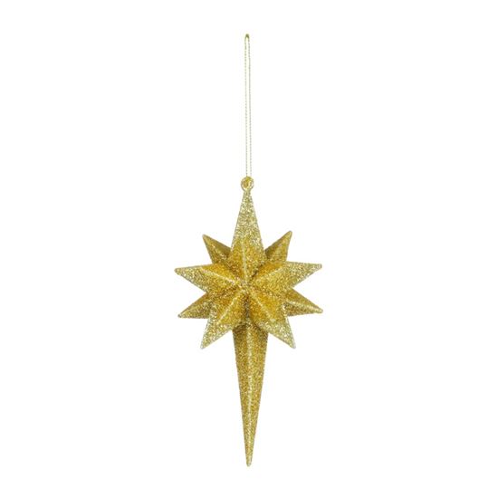 Premier-Gold-Geo-Star-Hanging-Decoration