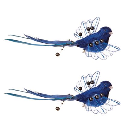 Premier-2-Piece-Dark-Blue-Velour-Beaded-Bird