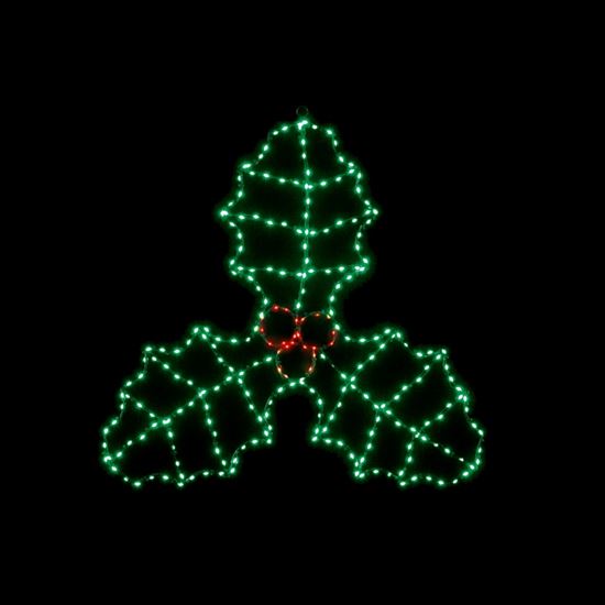 Premier-Flexibrights-Holly-Berries-268-LED-Green--Red