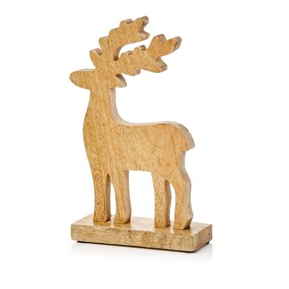 Premier-Natural-Mango-Wood-Reindeer