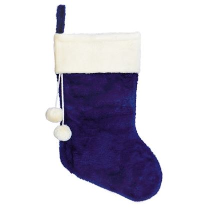 Premier-Blue-Stocking-With-White-Faux-Fur-Trim--Pom-Poms