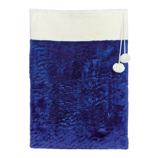 Premier-Blue-Sack-With-White-Faux-Fur-Trim--Pom-Poms