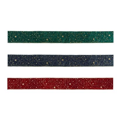 Premier-Velvet-Ribbon-With-Gold-Star-Stars