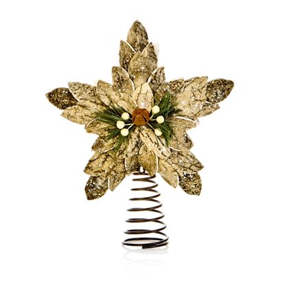 Premier-Rustic-Leaf-Star-Tree-Topper