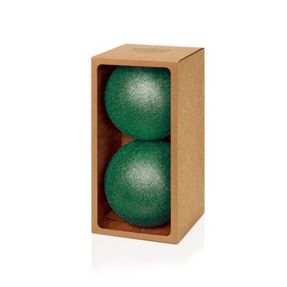 Premier-Dark-Green-Glitter-Shatterproof-Baubles
