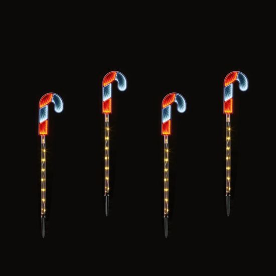 Premier-Infinity-Candy-Cane-Path-Lights-340-LED