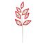 Premier-Red--Green-Glitter-Spot-Leaf-Stem