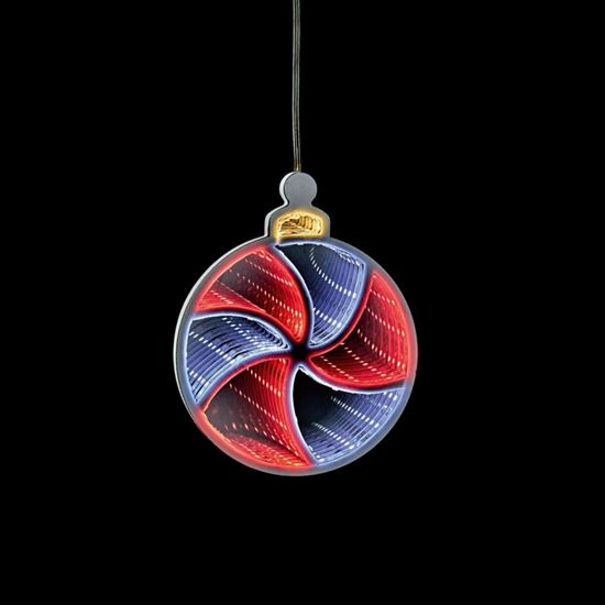 Premier-Lit-Bauble-Infinity-Mirror-Red--White-LED