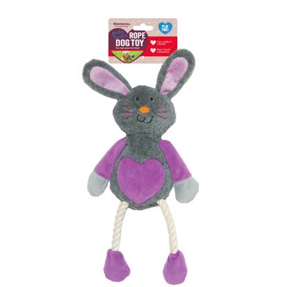 ROSEWOOD-Mister-Twister-Ruby-Rabbit-Rope-Dog-Toy