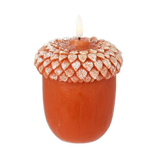 Premier-Wax-Flickabright-LED-Acorn-Candle