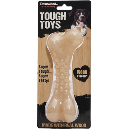 ROSEWOOD-Tough-Wood-Bone-Dog-Toy