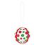 Premier-Red--Green-Glitter-Spot-Bauble