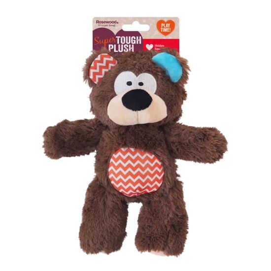 ROSEWOOD-Super-Tough-Plush-Bear-Dog-Toy