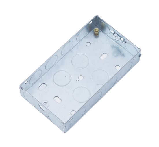 securlec-metal-back-box-2-gang