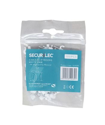 securlec-cable-clips-round-white