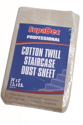 supadec-cotton-twill-staircase-dust-sheet