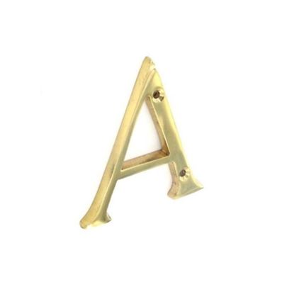securit-brass-letter-a