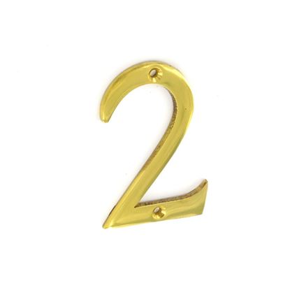 securit-brass-numeral-no2