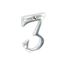 securit-chrome-numeral-75mm