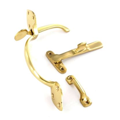 securit-brass-suffolk-latch-set