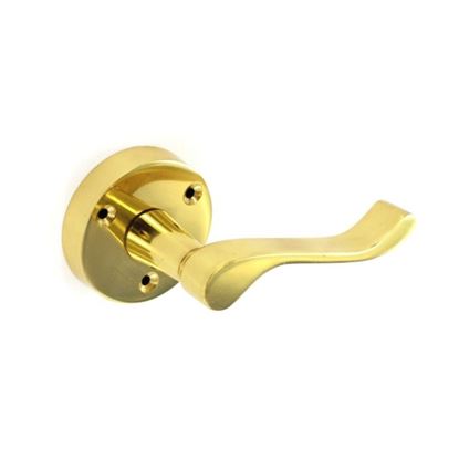 securit-victorian-latch-scroll-round-plate-handles-pair