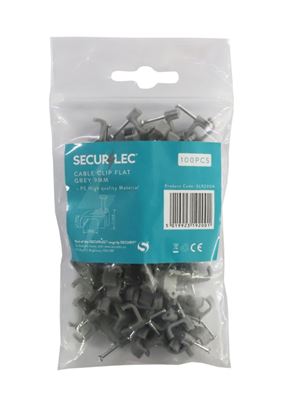 securlec-cable-clips-flat-grey