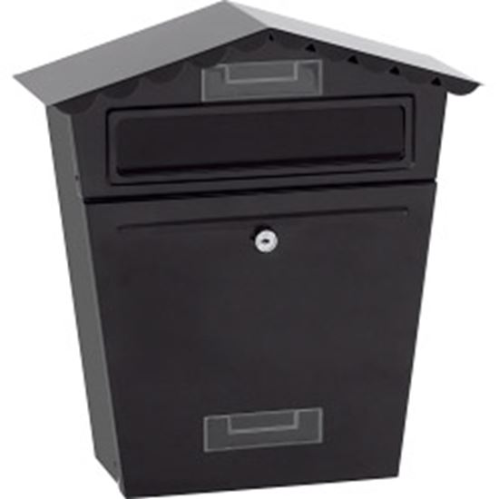 supahome-black-post-box