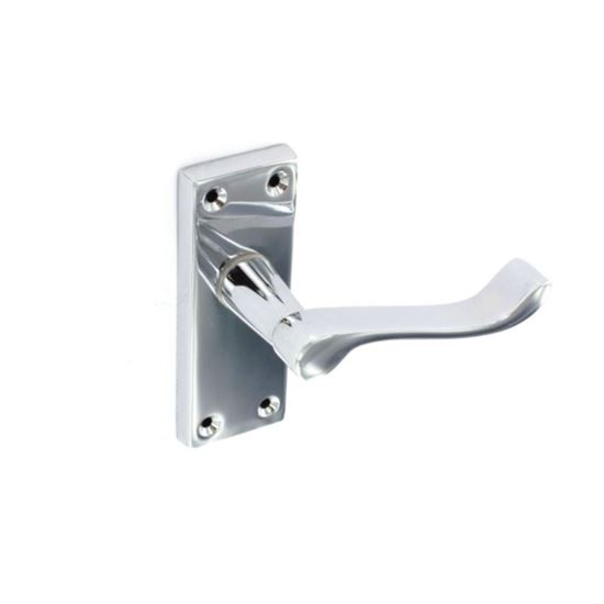 securit-chrome-scroll-latch-handles-pair