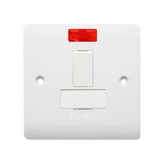 securlec-1-gang-switched-fused-spur-with-neon